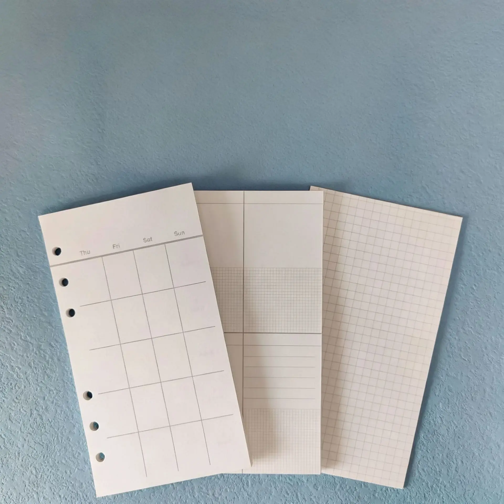 Notebook Dotted A5 - A5 A6 A7 ブラッククラフトホワイトルーズリーフノートリフィルスパイラルバインダーインナーページラインドットグリッドインサイドペーパー文房具