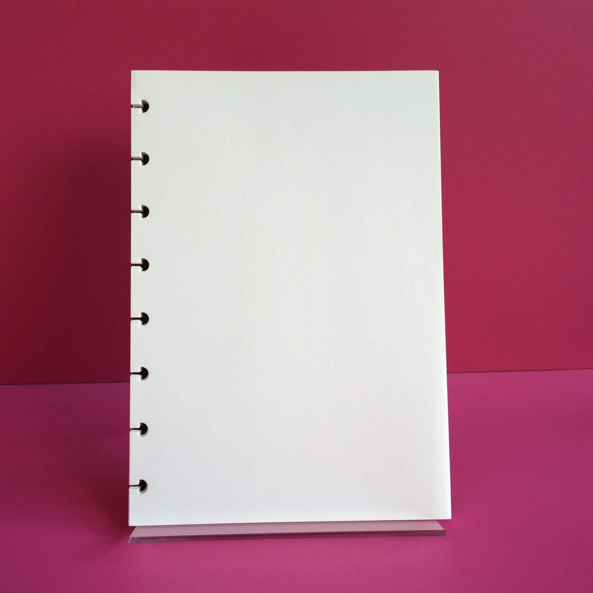 Notebook Dotted A5 - A5内側ページ空白/水平線/ドットマトリックス/点線グリッドマッシュルームホールメモ帳ページ詰め替えノート内部