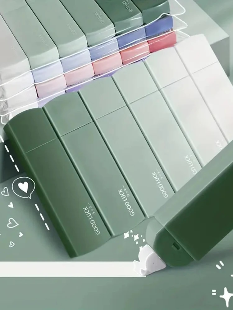 Correction Tape Roller - 1 パックの 6 修正テープ グラデーション マカロン