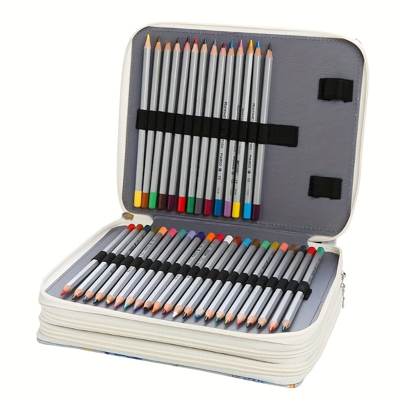 大容量スクールペンシルケース、女の子と男の子のためのペンボッ - Pencil Case Large のレビューと価格