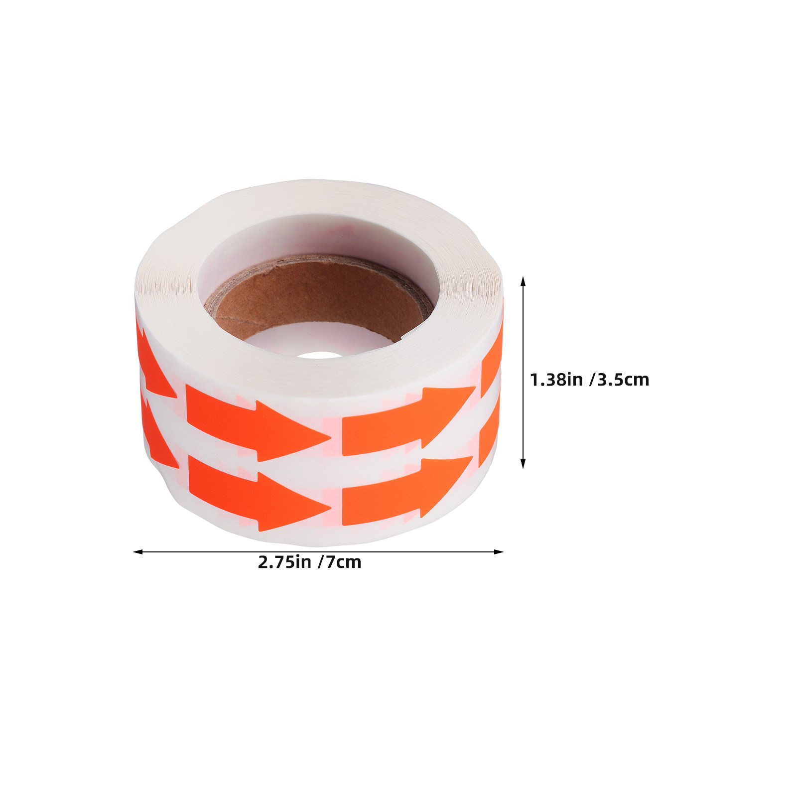 2ロール蛍光矢印ステッカー 粘着式 光る方向指示ラベル 高輝 - Sticker Label Roll のレビューと価格