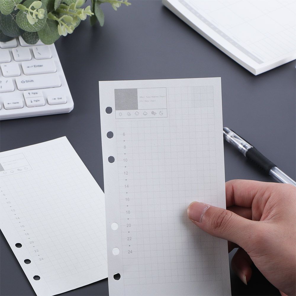 学生用デイリープランナー、A5、A6、A7サイズ、ドット罫、 - Notebook Dotted A5 のレビューと価格