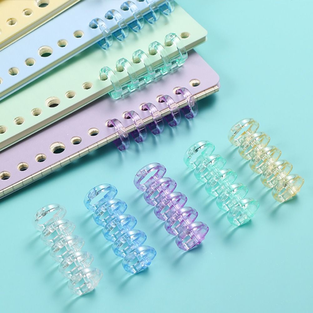 10個入りバインディングスパイン スナップ式スプリットバイン - Binding Comb Plastic のレビューと価格