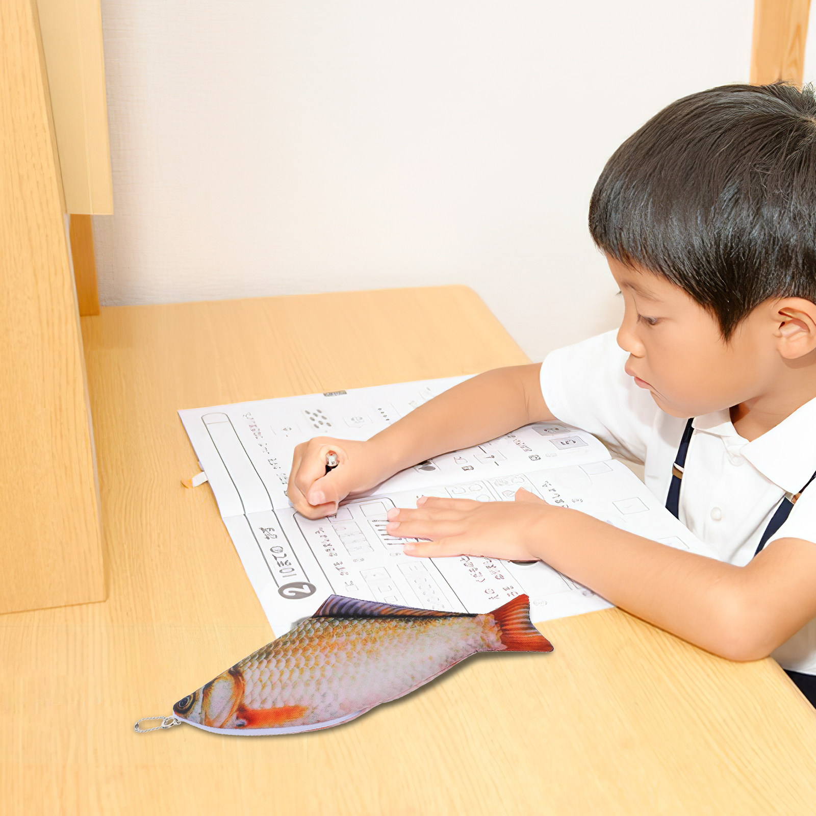 魚型ペンシルポーチ クリエイティブで可愛い文房具ケース 広々 - Ideal Stationery & Office Supply のレビューと価格
