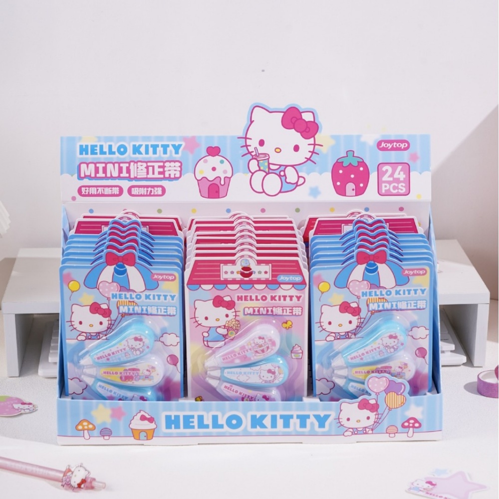 本物のハローキティ修正テープ サンリオ カワイイ ホワイトア - Correction Tape Roller のレビューと価格