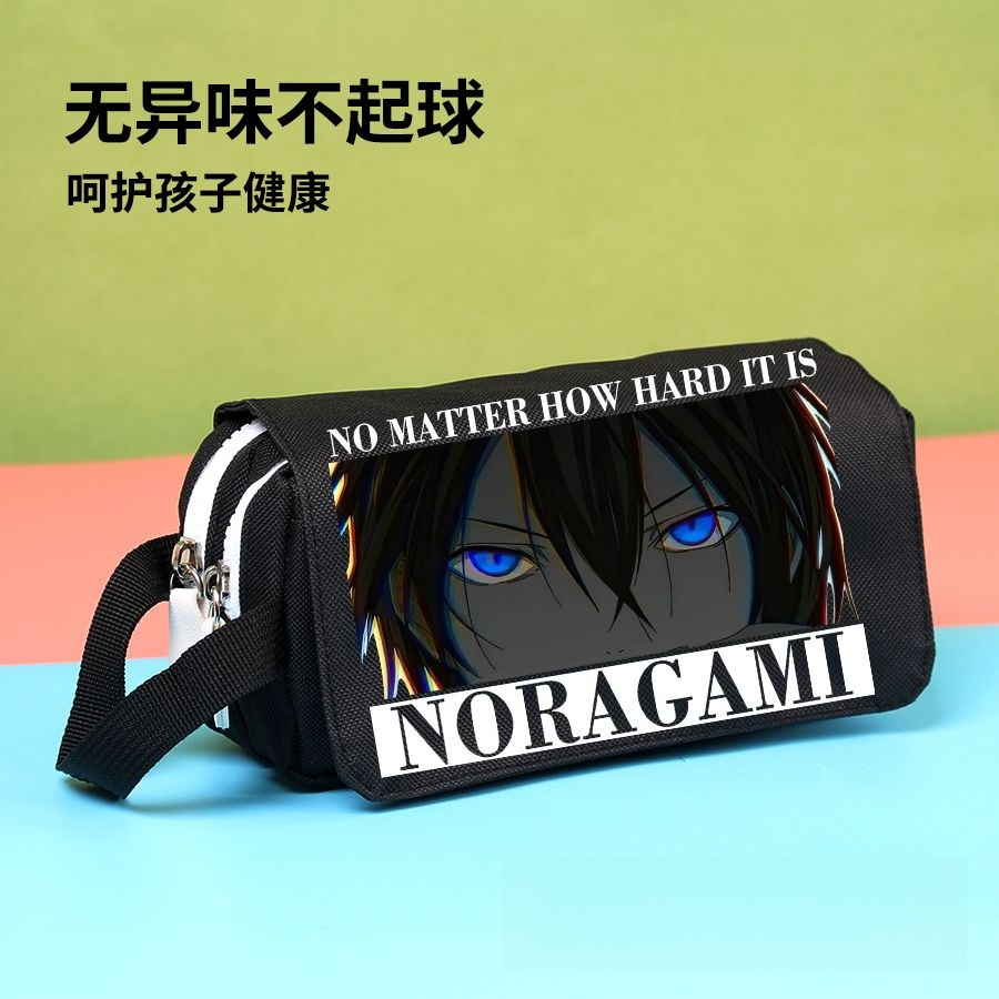 ノラガミ ヤト・ヒヨリ・イキ・ビシャモン ペンケース 高品質 - Pencil Case Large のレビューと価格