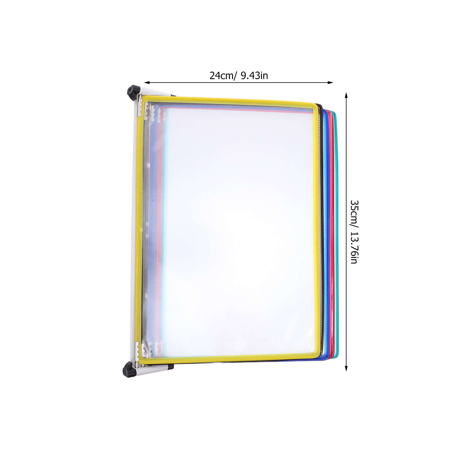 壁掛け式ファイルディスプレイラック。A4サイズの書類を5つの - File Folder Hanging のレビューと価格