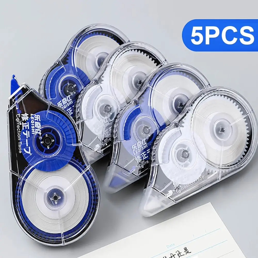 5 ピース/セット実用的な修正テープローラー 30 メートル - Correction Tape Roller のレビューと価格