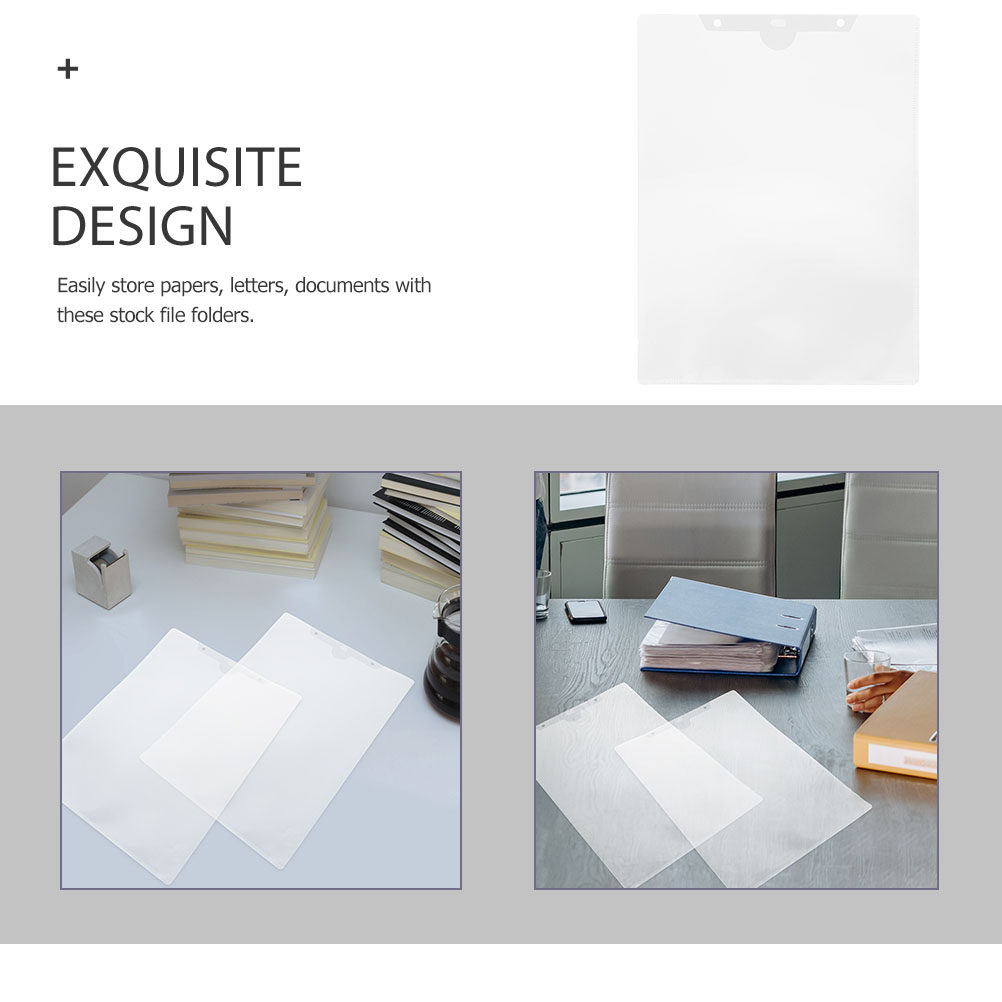 24個入り 透明PPプラスチック製ファイルフォルダースリーブ - File Folder Hanging のレビューと価格