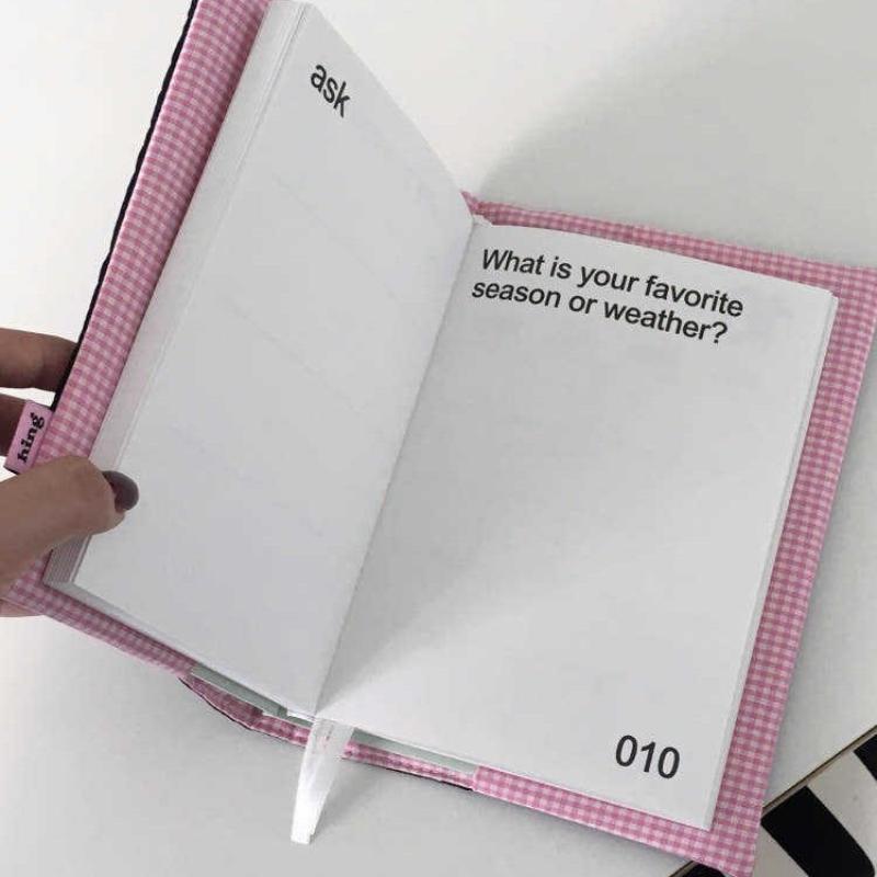 水玉模様のA5サイズブックカバー：キルティング加工のコットン - Notebook Dotted A5 のレビューと価格