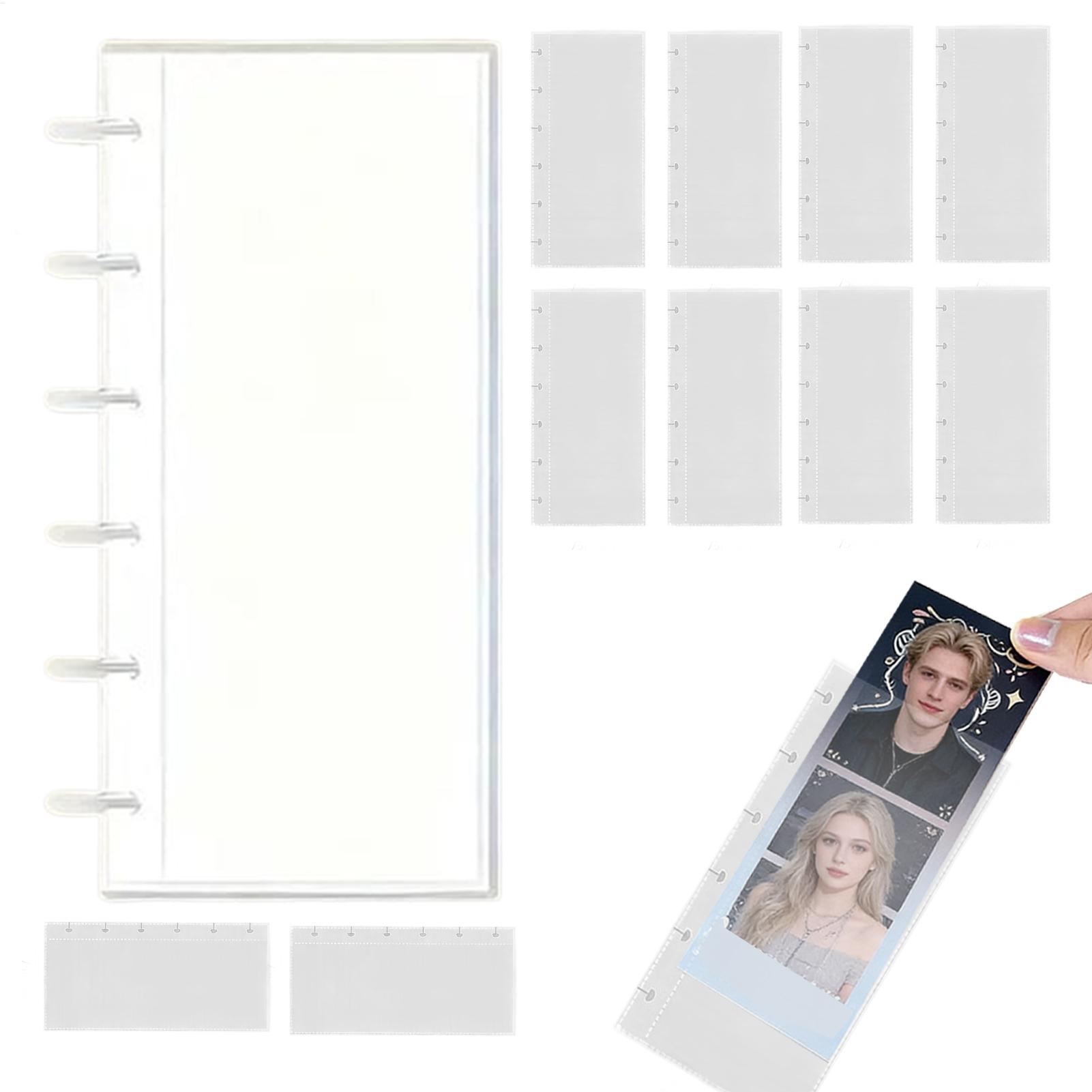 透明なフォトストリップアルバム、写真用保護記念品、クリアスリ - Binding Comb Plastic のレビューと価格