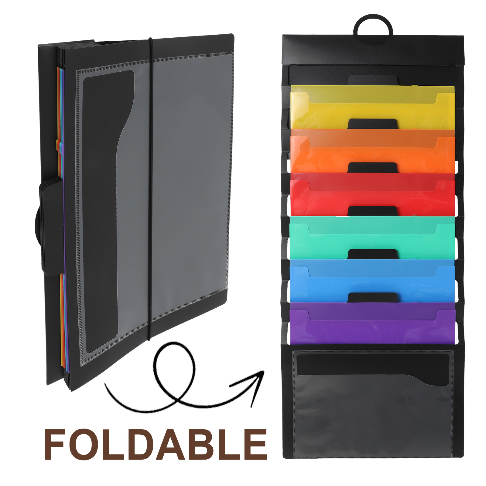 6層アコーディオンファイルフォルダー、吊り下げ式ポータブルド - File Folder Hanging のレビューと価格