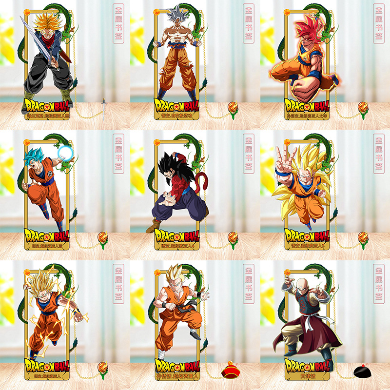 ドラゴンボール-メタルブックマーク、アニメスタイルのクリップ - Ideal Stationery & Office Supply のレビューと価格