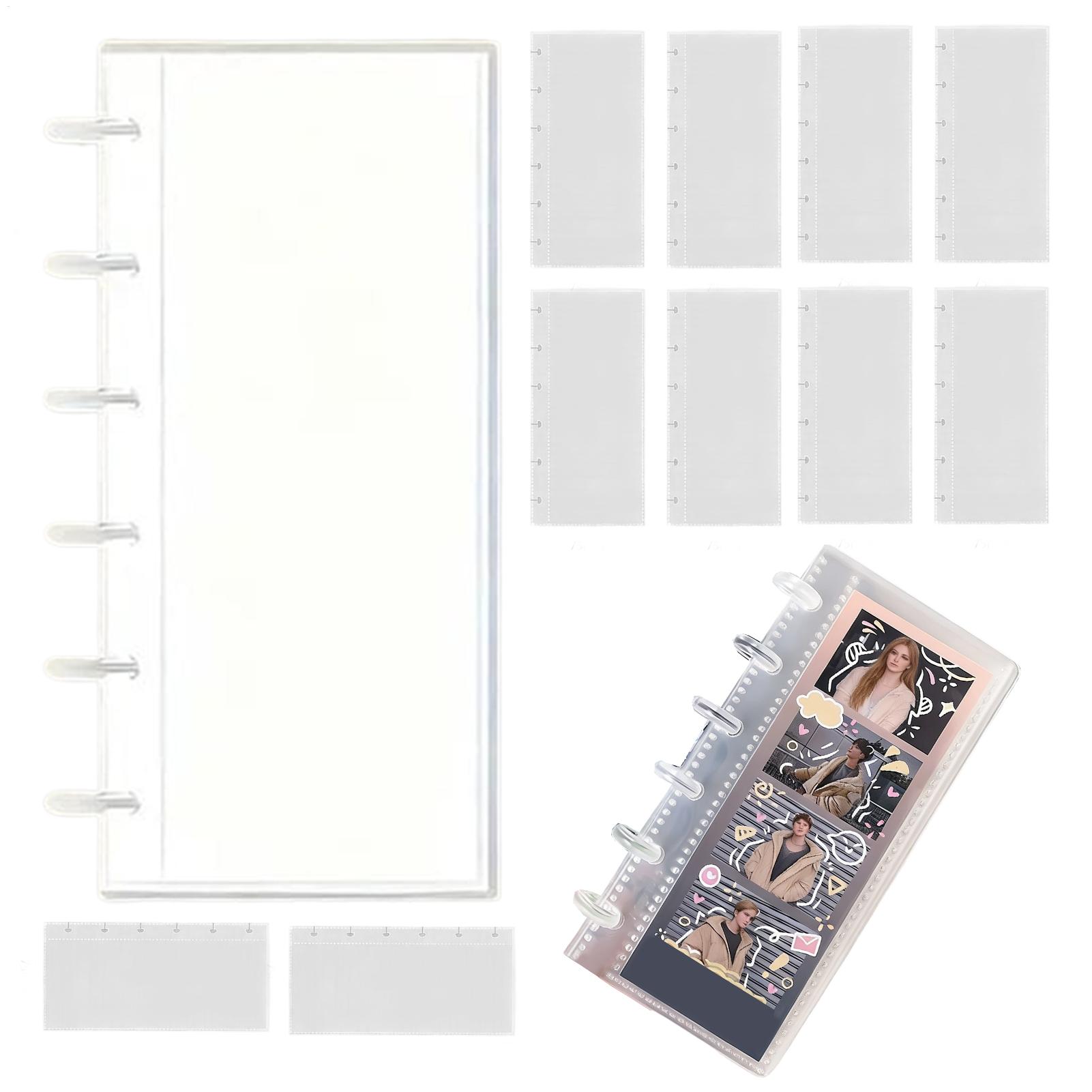 アイドルカードコレクション用透明フォトアルバム バインダー  - Binding Comb Plastic のレビューと価格